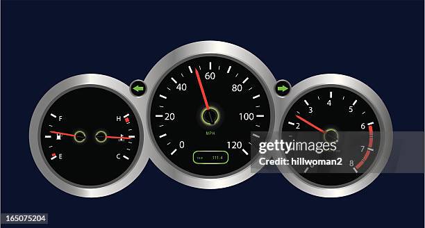 Two Speedometer Blue 381 Blue Speedometer Stock Photos, High-Res Pictures, and Images ...