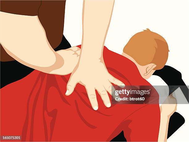 ilustraciones, imágenes clip art, dibujos animados e iconos de stock de alineación - mesa de masajes