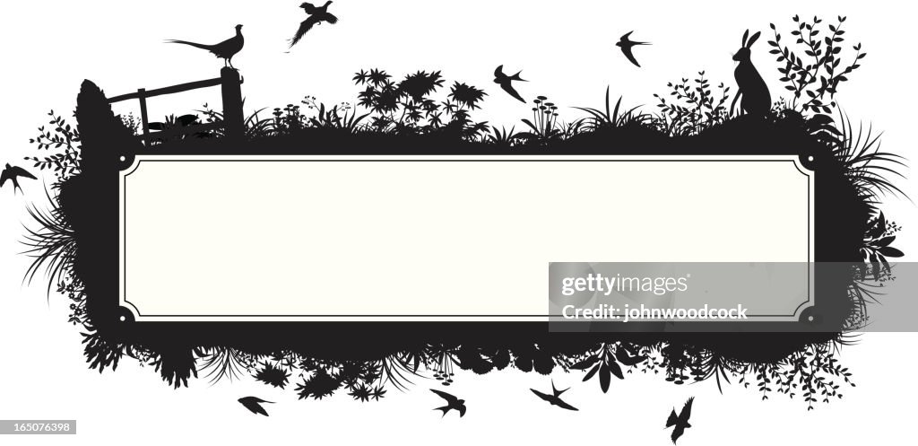 Rustic Ranch Text Box Template Free Rural Text Box High-Res Vector Graphic - Getty Images