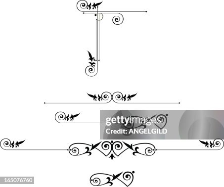 Scroll Elements and Corner Design Scroll Elements and Corner Design