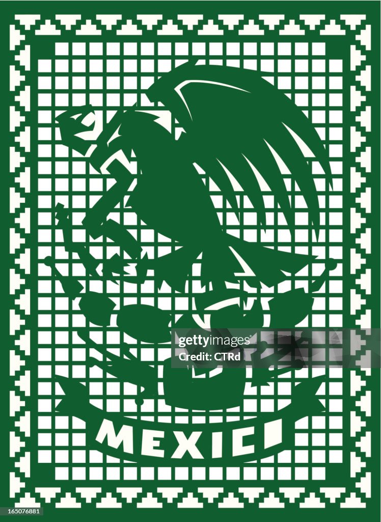Mexican Celebration Cut out Paper