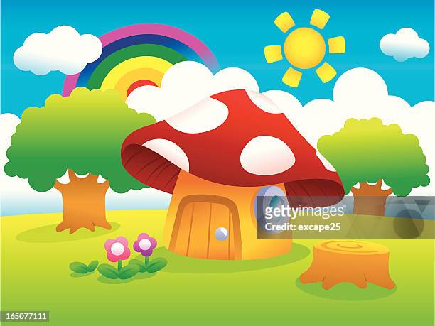 651 Cartoon Mushroom Photos and Premium High Res Pictures - Getty Images