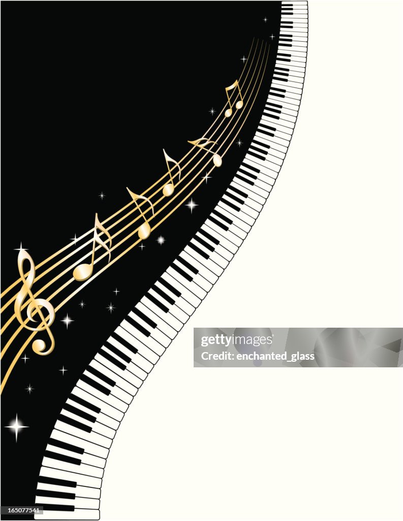 Piano Keys and Notes