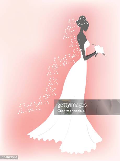 the bride - bad wedding stock illustrations