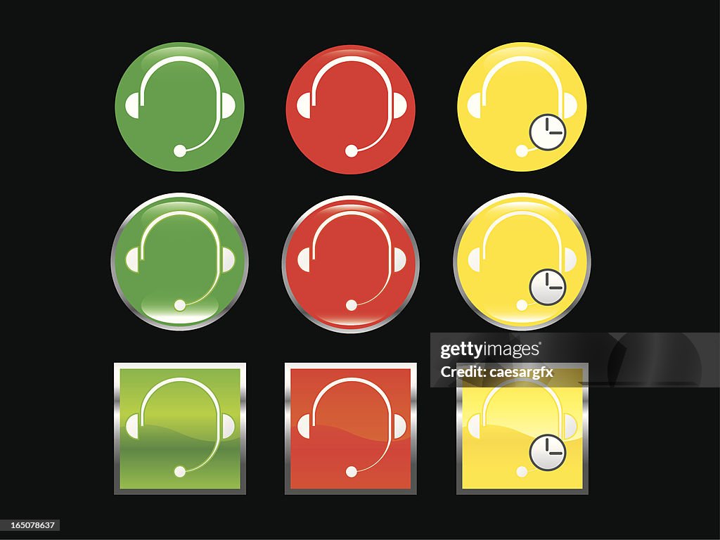 Headset icons