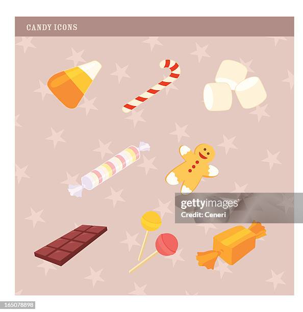 candy-symbole - marshmallow stock-grafiken, -clipart, -cartoons und -symbole