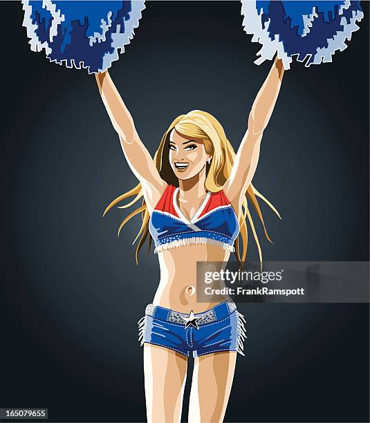 american cheerleader - audience laughing stock illustrations