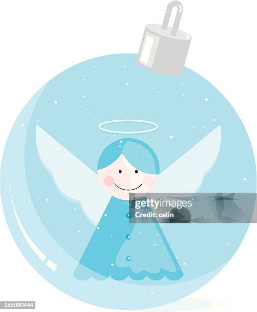 ilustrações, clipart, desenhos animados e ícones de globo de natal - funny snow globe