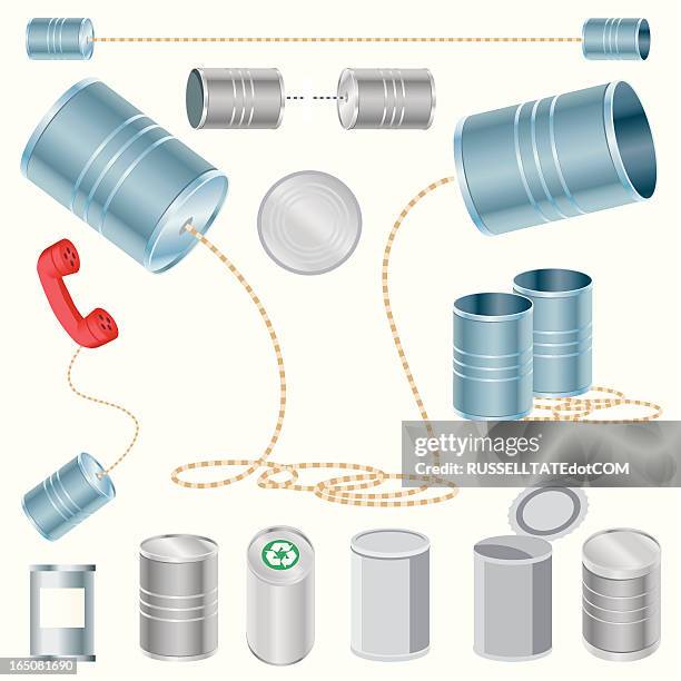 Can And String Telephone Photos and Premium High Res Pictures - Getty ...