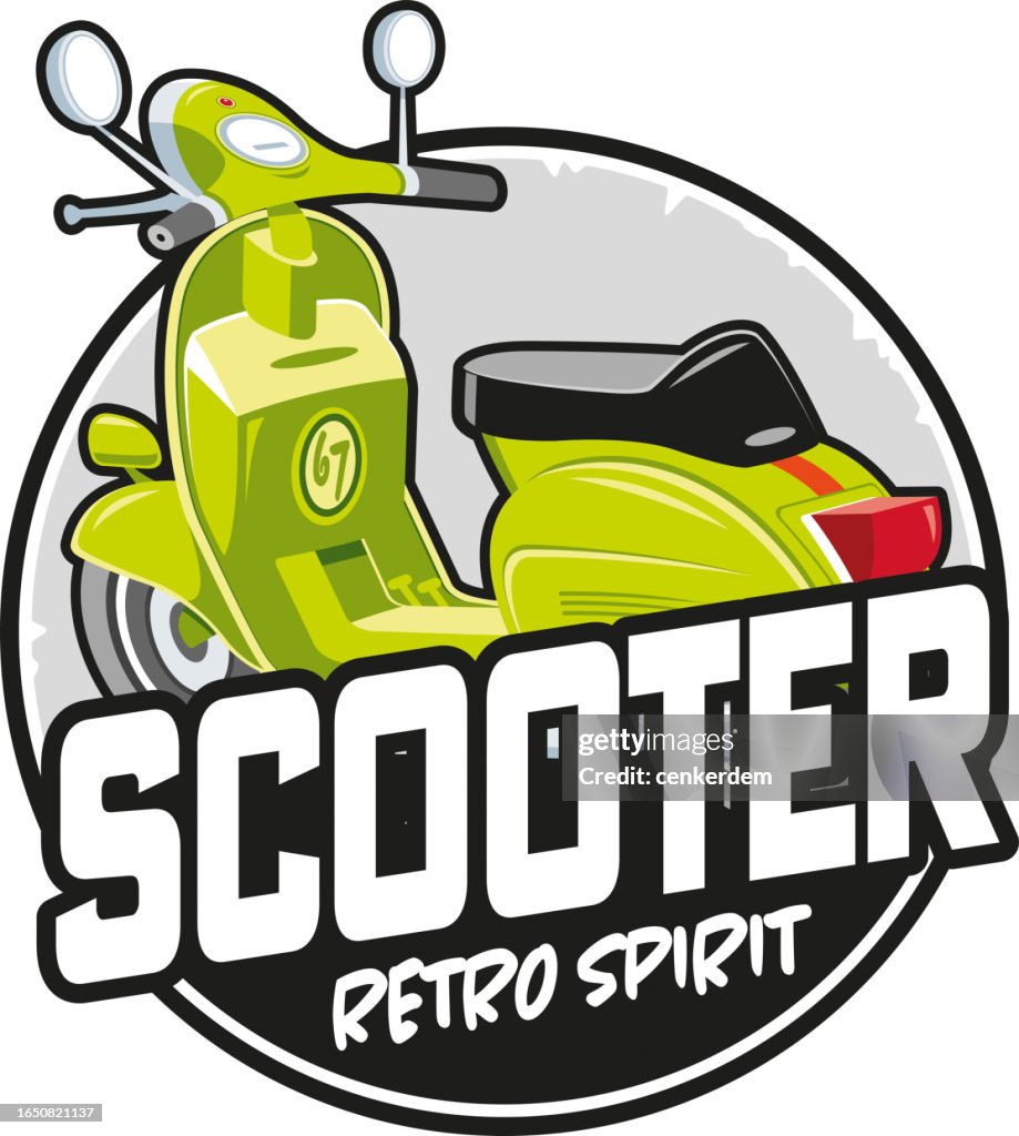 SCOOTER T-SHIRT DESIGN
