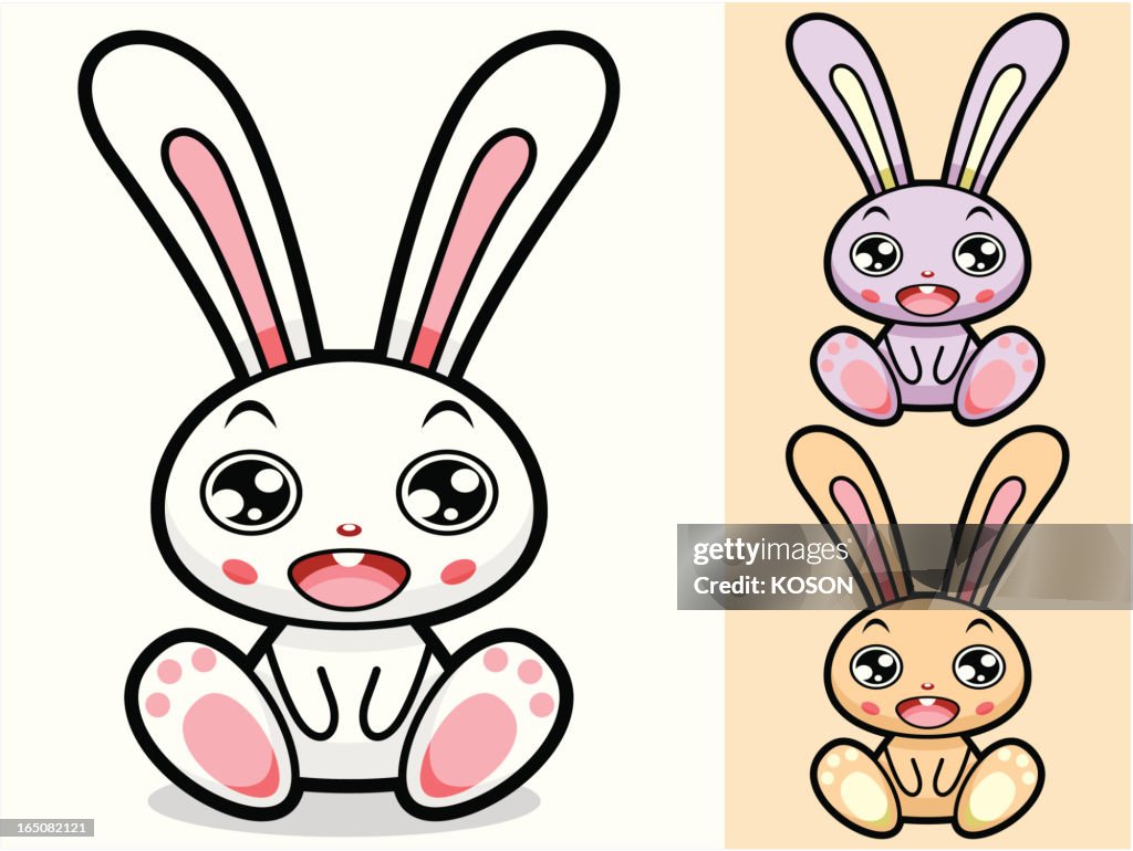Rabbit Cartoon High-Res Vector Graphic - Getty Images