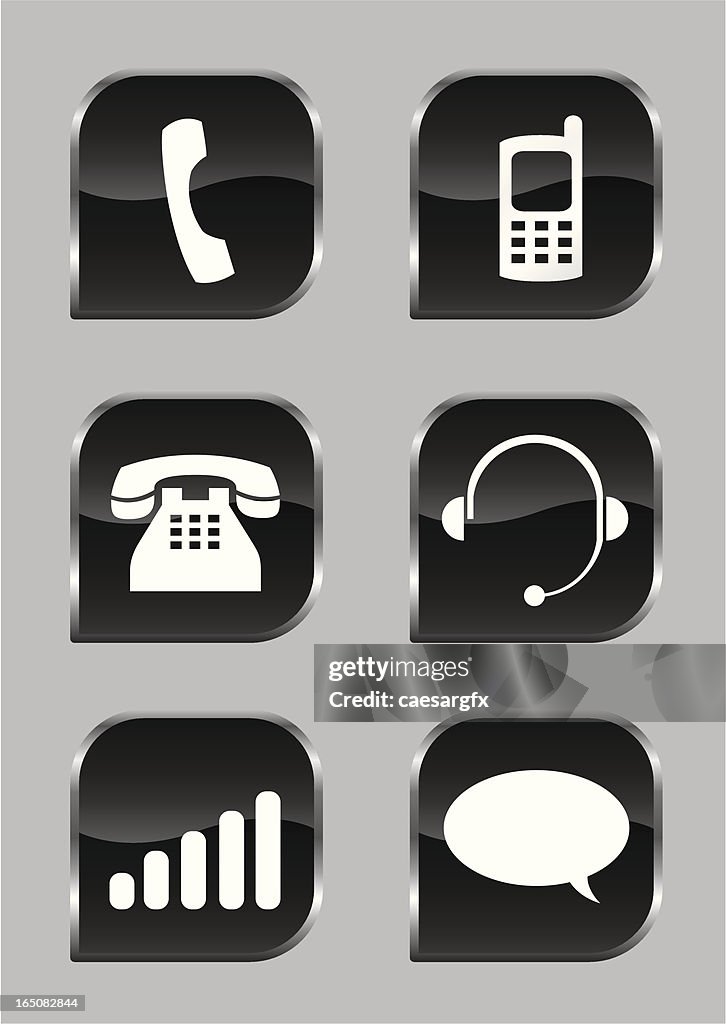 Communication icons