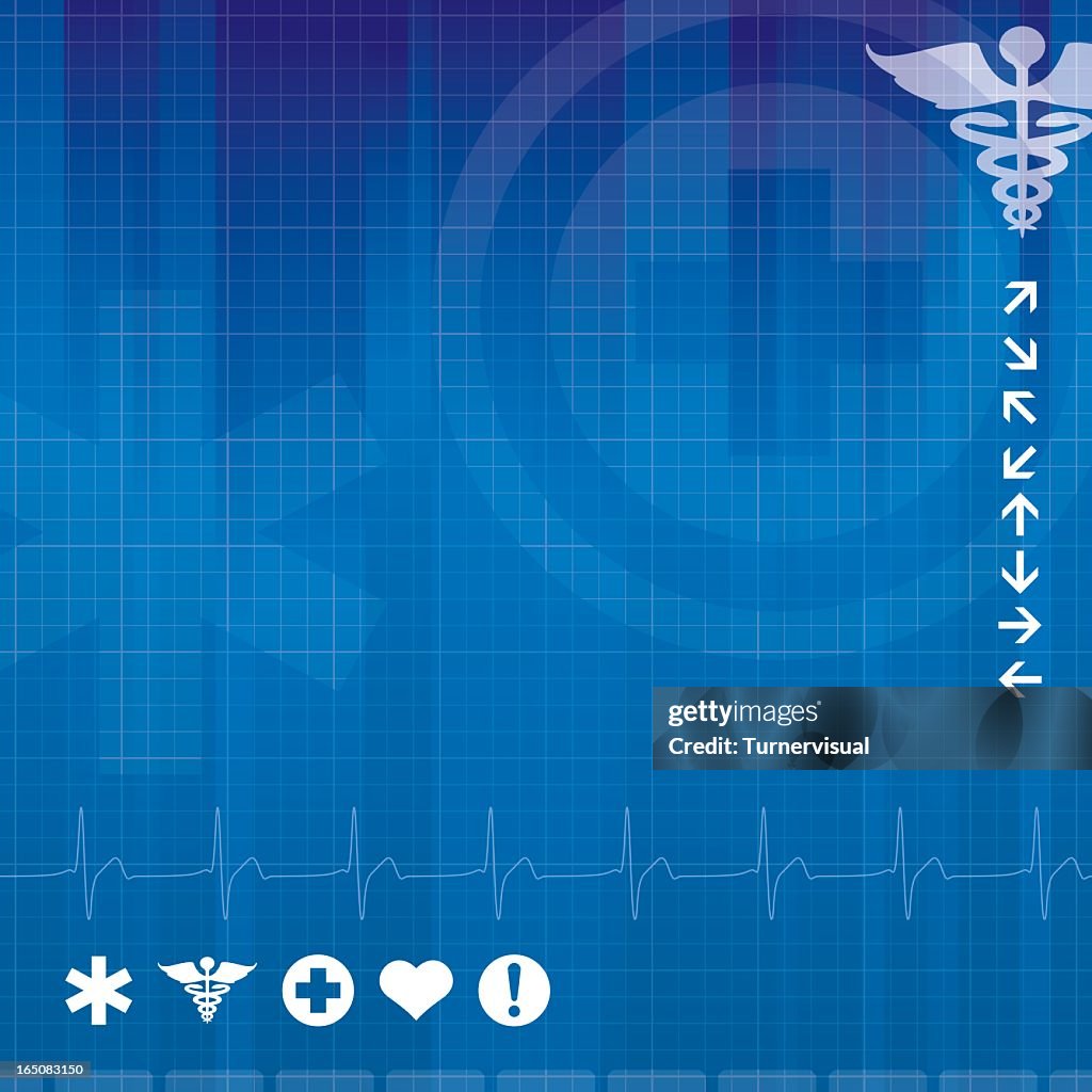 Emergency Background Simple Medical Emergency Background Blue High-Res Vector Graphic - Getty Images