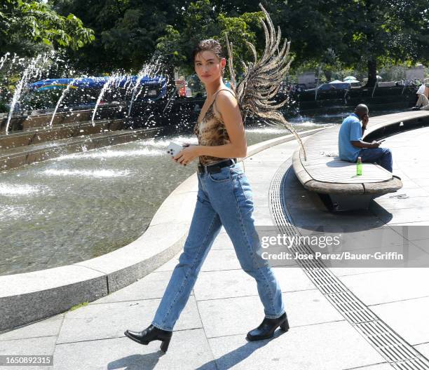 Grace Elizabeth is seen on September 06, 2023 in New York City.