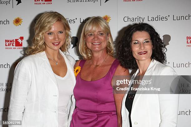 Veronica Rutt Veronica Ferres, Claudia Rutt Und Tina Müller Beim Dkms Ladies Lunch ...