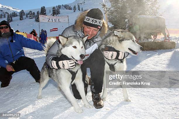 Heiko Ruprecht Beim 2. Promi Schlittenhunderennen Tirol Cross Mountain In Kühtai .