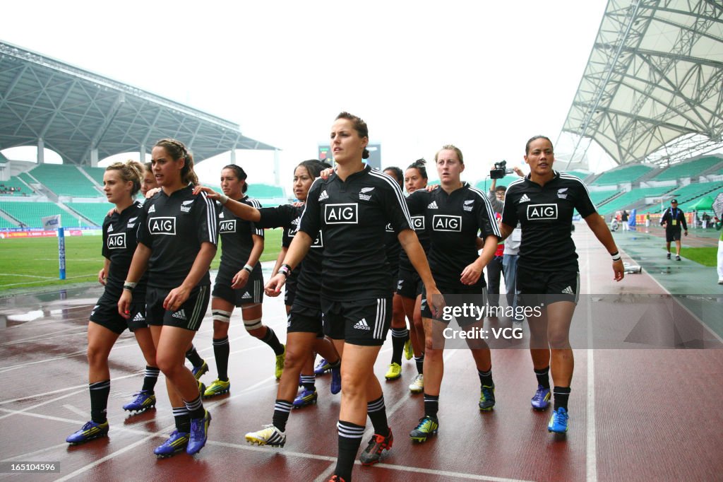 New Zealand v Brazil - IRB Women's Sevens World Series Round 3