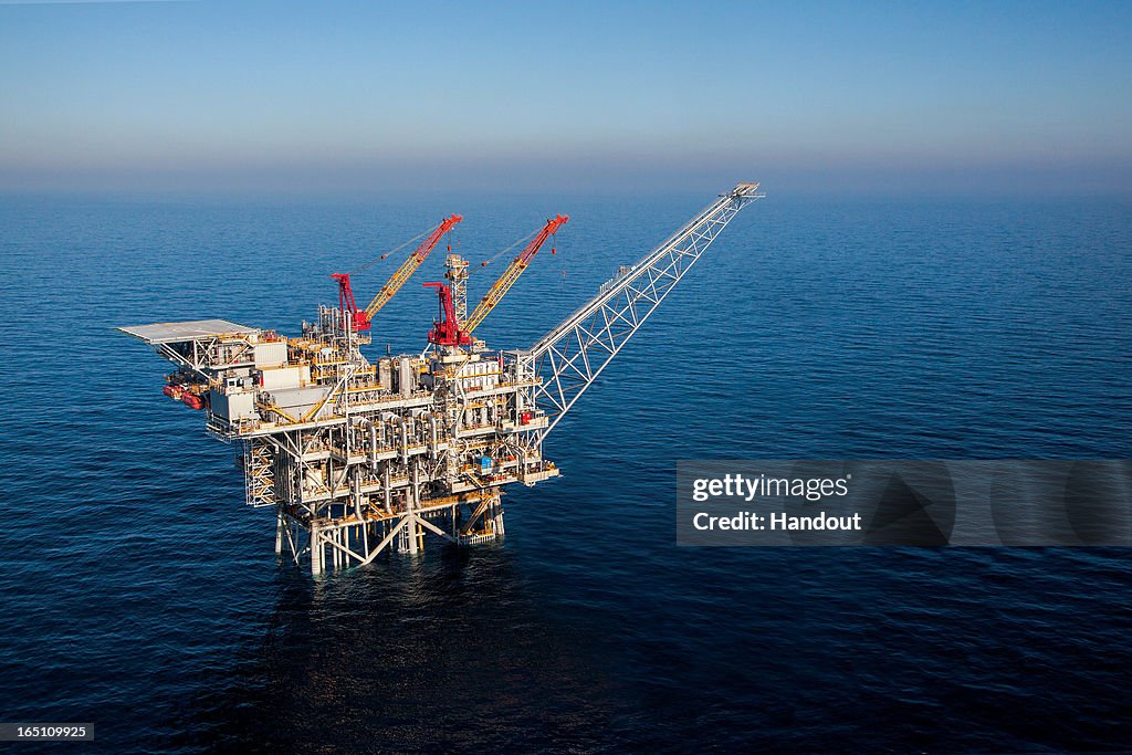 Tamar, The Natural Gas Production Platform Off The Israeli Coast, Is To Begin It's Natural Gas Production