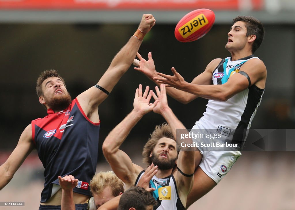 AFL Rd 1 - Melbourne v Port Adelaide