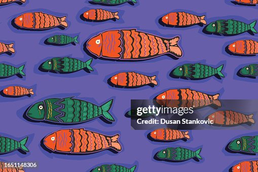 Two creative salmon Two creative salmon