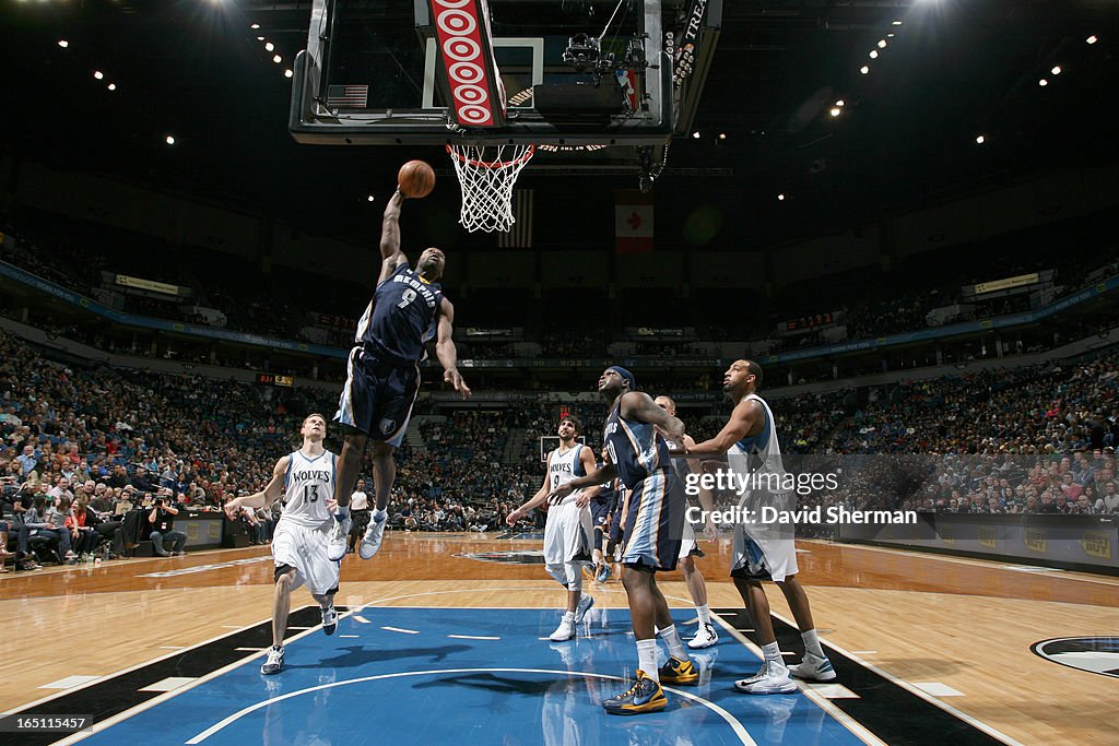 Memphis Grizzlies v Minnesota Timberwolves