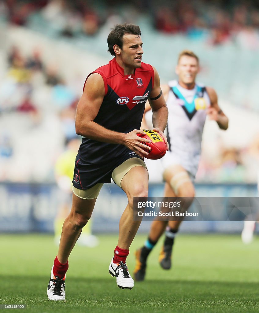 AFL Rd 1 - Melbourne v Port Adelaide