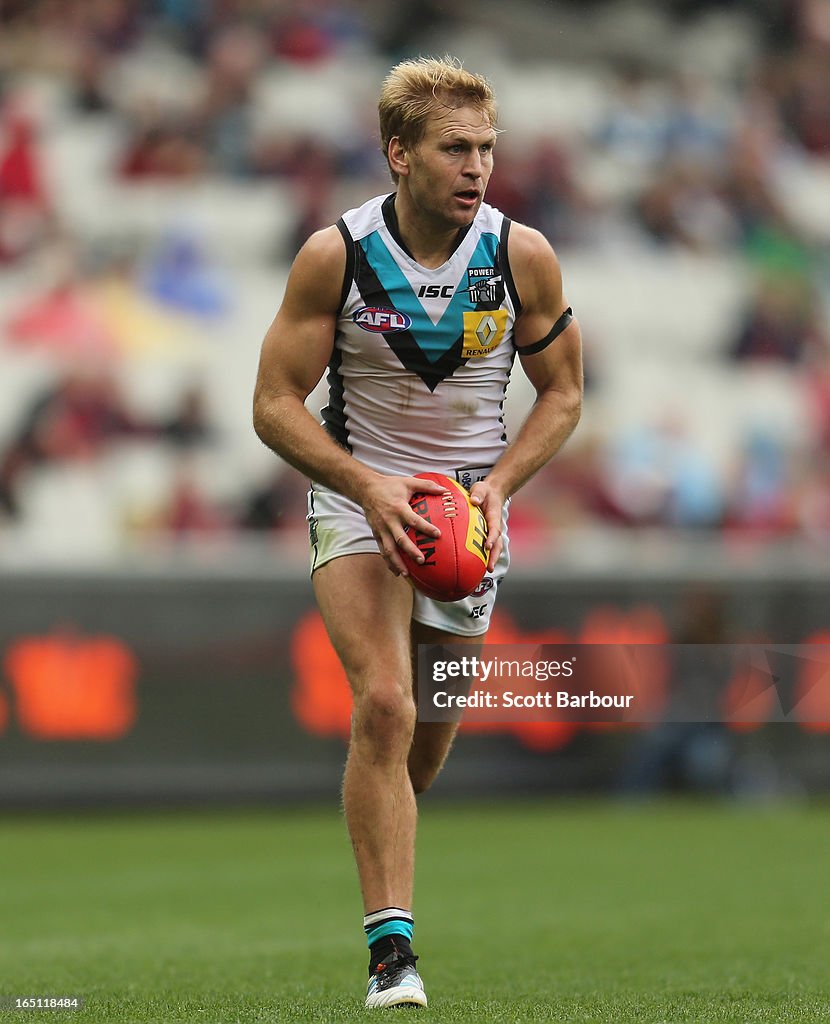 AFL Rd 1 - Melbourne v Port Adelaide