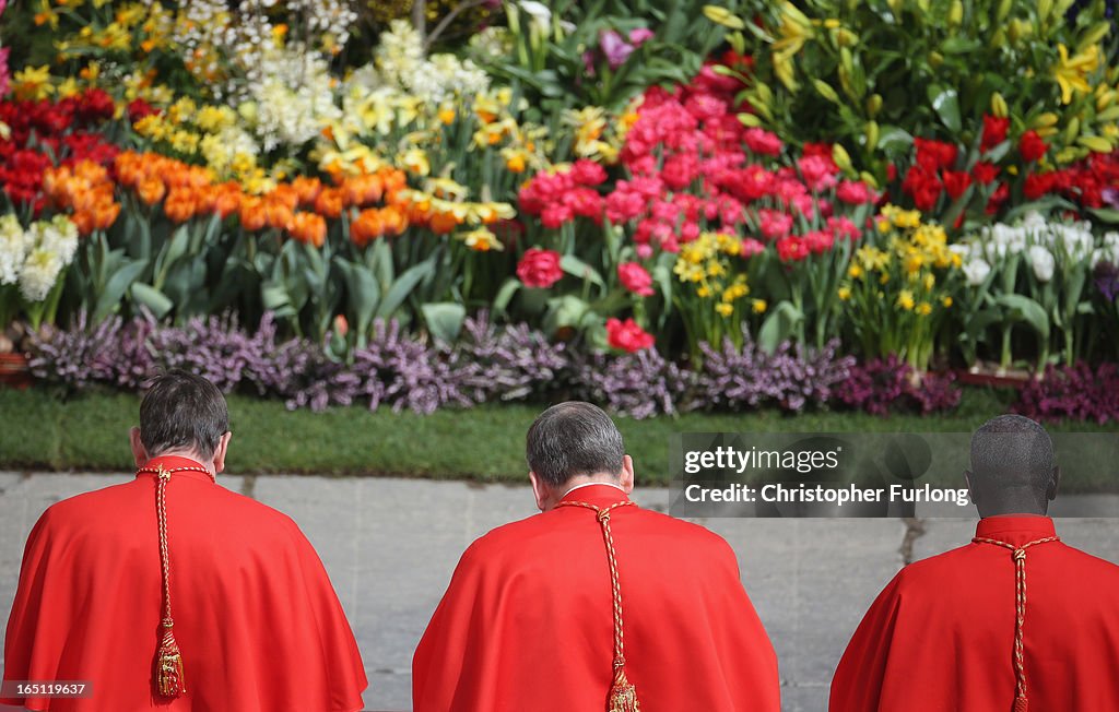 Pope Francis Attends Easter Mass and Urbi Et Orbi Blessing in St. Peter's Square