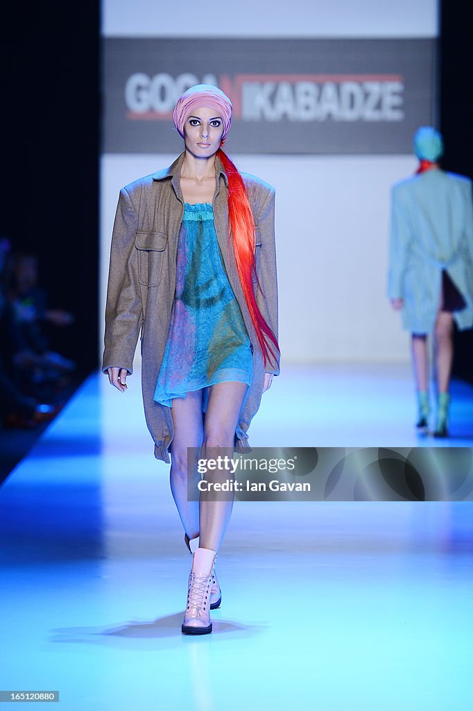 Goga Nikabadze - Runway - MBFWR F/W 2013