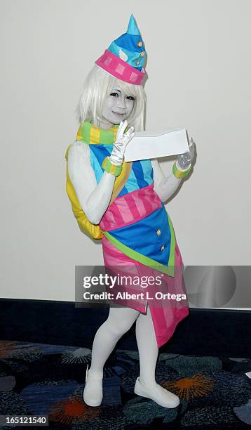 Cosplayer participates at WonderCon Anaheim 2013 - Day 2 at Anaheim Convention Center on March 30, 2013 in Anaheim, California.