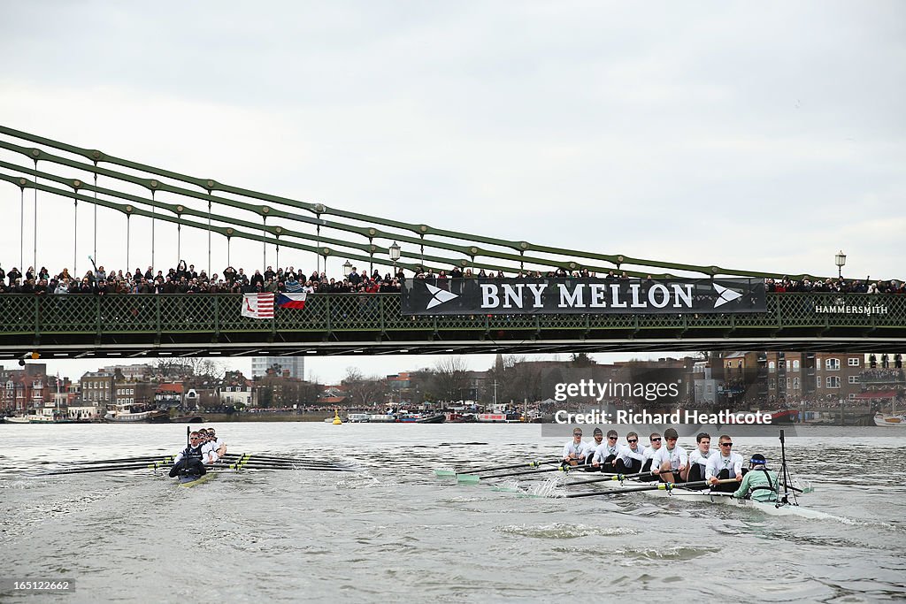 BNY Mellon Oxford v Cambridge Boat Race 2013