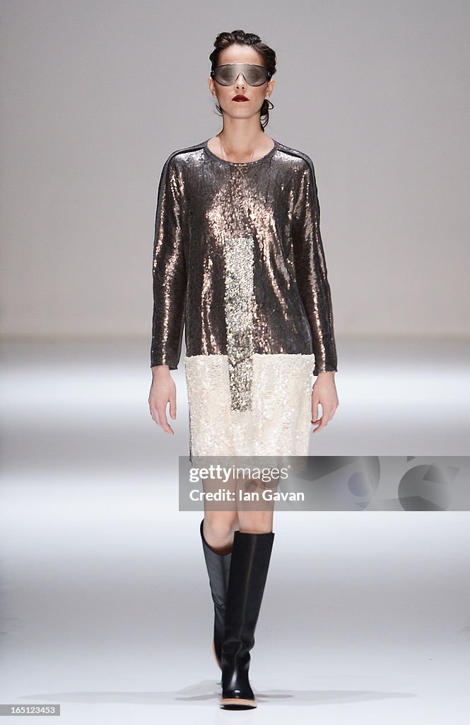 Julia Nikolaeva - Runway - MBFWR F/W 2013