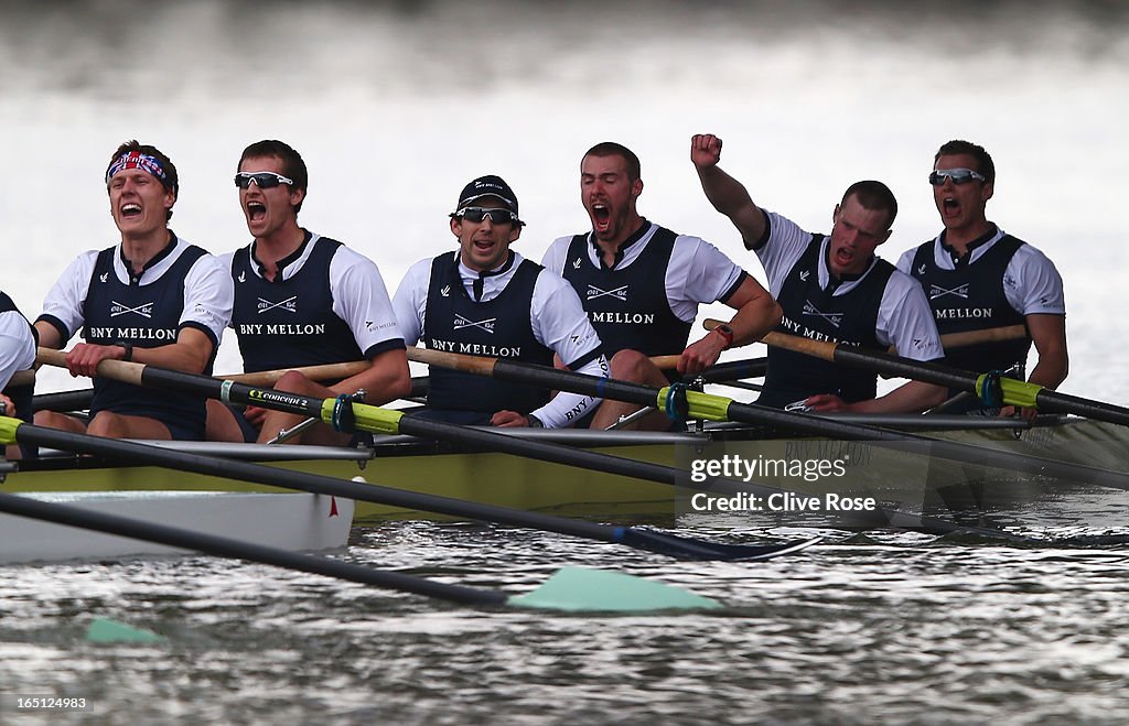 BNY Mellon Oxford v Cambridge Boat Race 2013