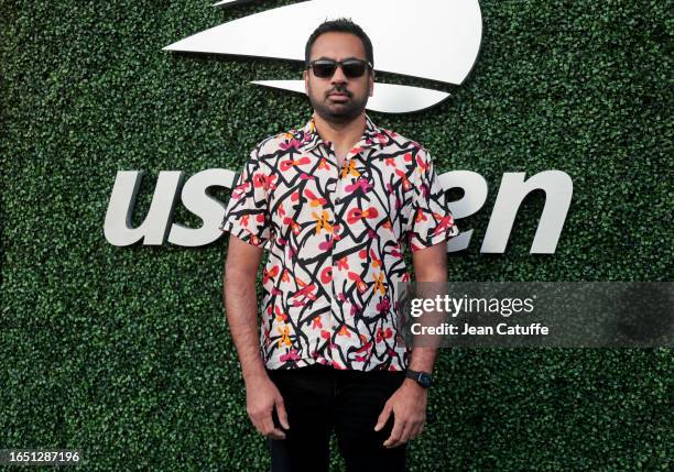 Kal Penn attends day three of the 2023 US Open at Arthur Ashe Stadium at the USTA Billie Jean King National Tennis Center on August 30, 2023 in the...