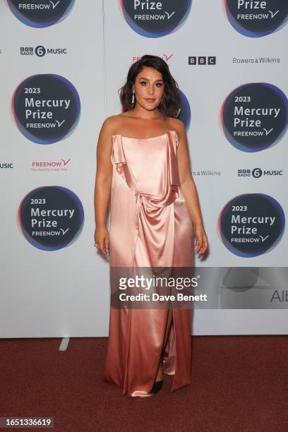 Jessie Ware arrives at The Mercury Prize 2023 at the Eventim Apollo, Hammersmith, on September 7, 2023 in London, England.