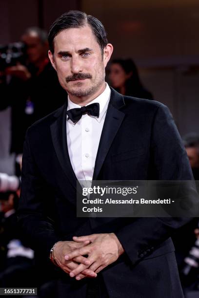 Clemens Schick attends a red carpet for the movie "Dogman" at the 80th Venice International Film Festival on August 31, 2023 in Venice, Italy.