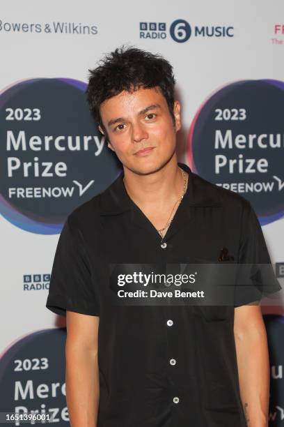 Jamie Cullum arrives at The Mercury Prize 2023 at the Eventim Apollo, Hammersmith, on September 7, 2023 in London, England.