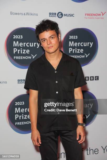 Jamie Cullum arrives at The Mercury Prize 2023 at the Eventim Apollo, Hammersmith, on September 7, 2023 in London, England.