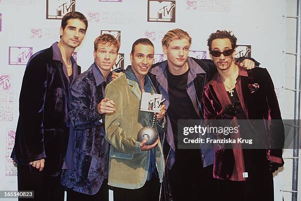 Mtv Europe Music Awards In Rotterdam Backstreet Boys Bei Preisverleihung .