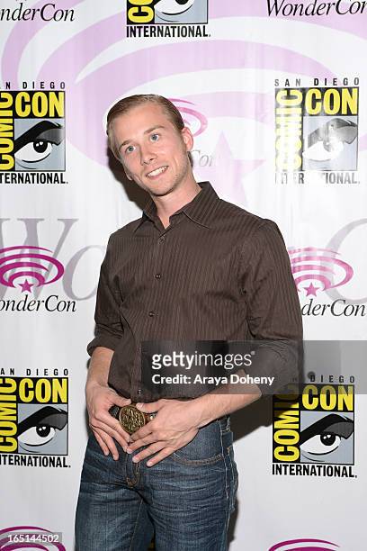Lou Taylor Pucci attends WonderCon Anaheim 2013 - Day 2 at Anaheim Convention Center on March 30, 2013 in Anaheim, California.
