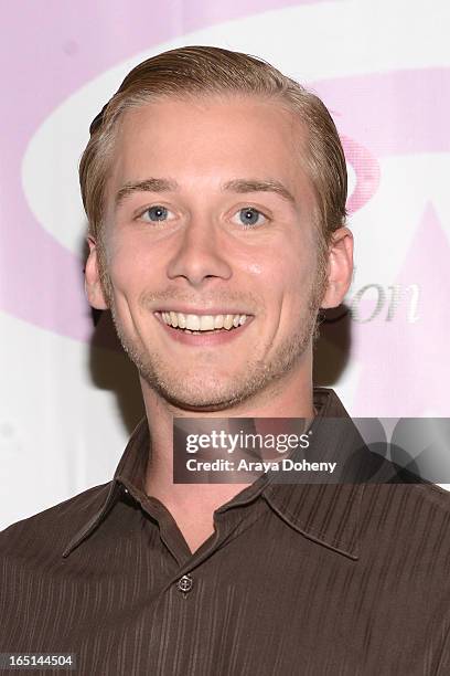 Lou Taylor Pucci attends WonderCon Anaheim 2013 - Day 2 at Anaheim Convention Center on March 30, 2013 in Anaheim, California.