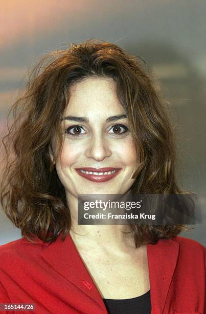 Schauspielerin Alexandra Rapaport Bei Pk Zum Film "Myrkrahöfdinginn" . Berlinale / 50. Internationale FilmfestspieleBerlin.