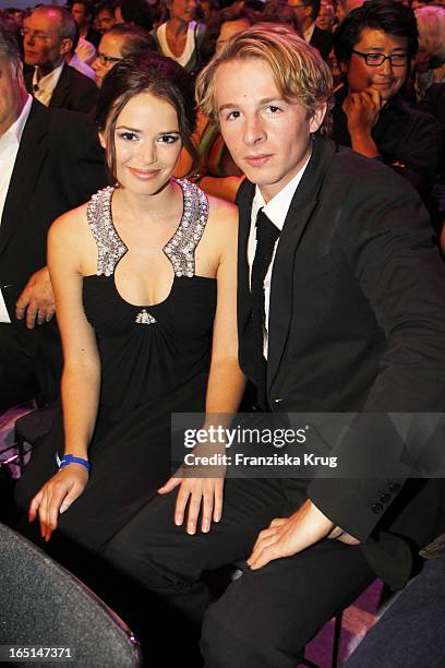 Xenia Assenza Und Ihr Freund Schauspieler Daniel Roesner Beim "Studio Hamburg Nachwuchspreis 2010" In Hamburg .