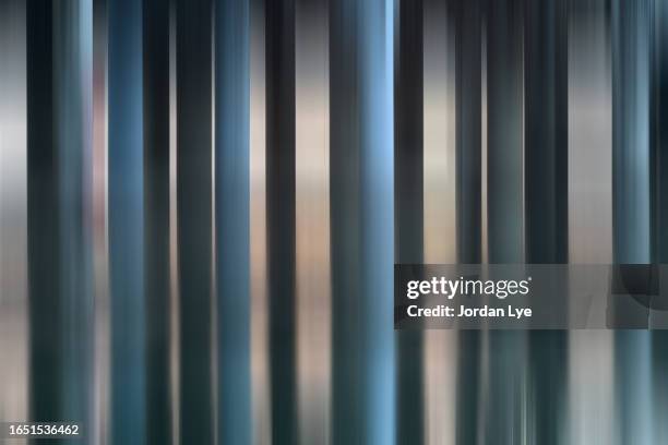 the columns under the bridge blur motion - column lines stock pictures, royalty-free photos & images