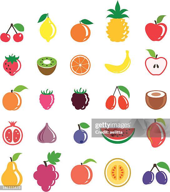 fruits - blackberry fruit stock illustrations