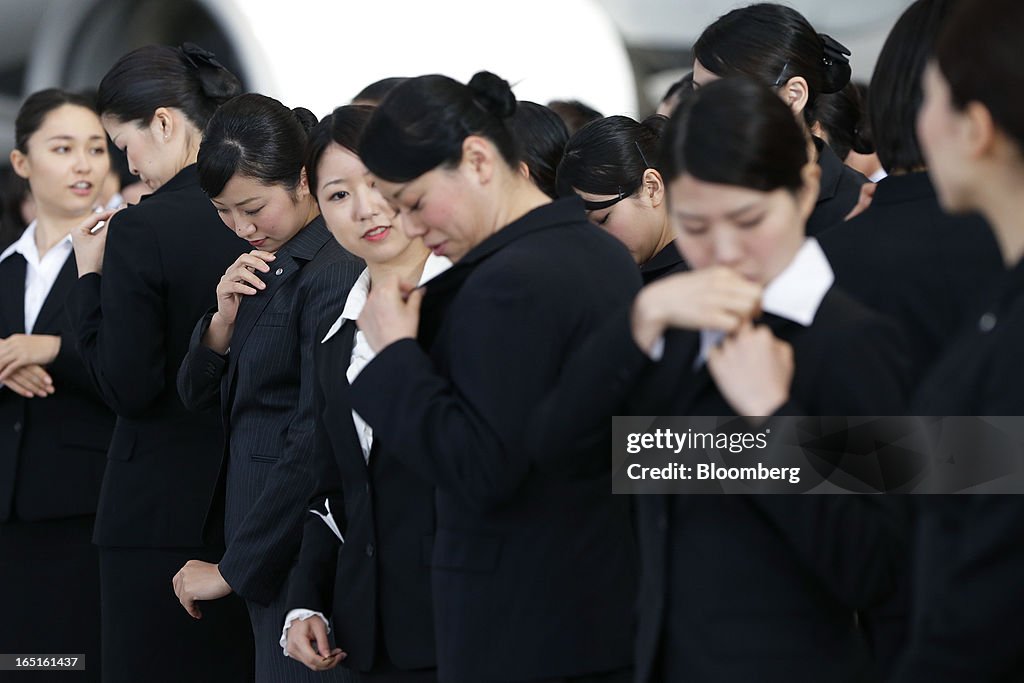 JAL New Employee Welcoming Ceremony