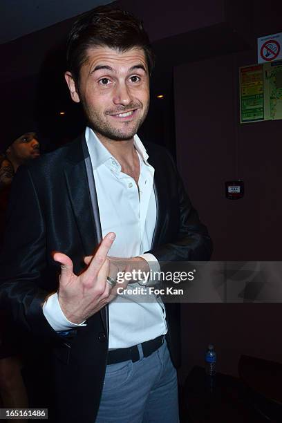 Christophe Beaugrand attends the 'OmarJeans' Launch Party At The Pavillon Champs Elysees on March 31, 2013 in Paris, France.