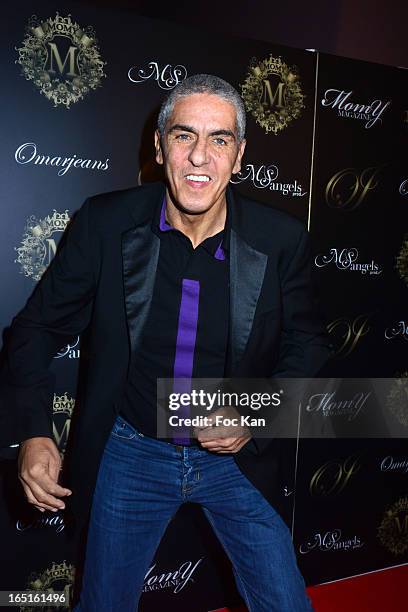 Samy Naceri attends the 'OmarJeans' Launch Party At The Pavillon Champs Elysees on March 31, 2013 in Paris, France.