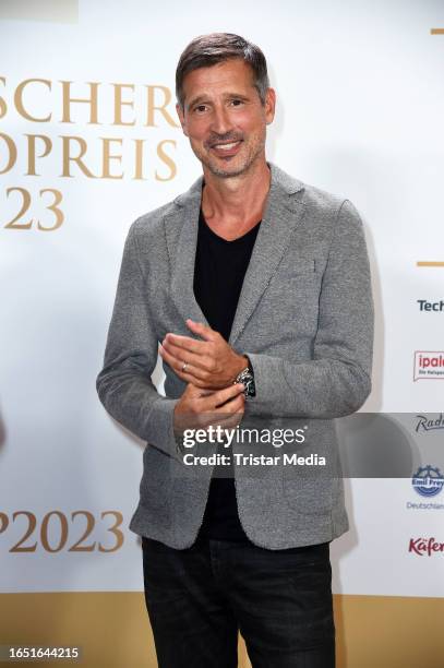 Andreas Türck attends the Deutscher Radiopreis 2023 at Stage Theater Neue Flora on September 7, 2023 in Hamburg, Germany.