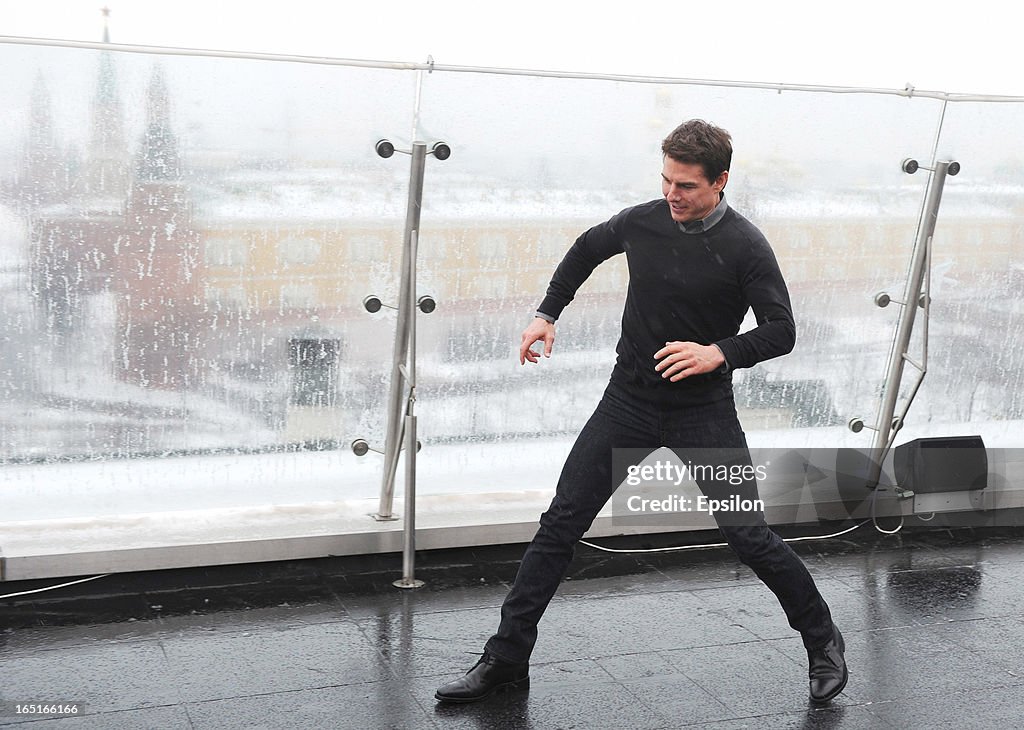 'Oblivion' - Moscow photo call